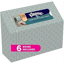Kleenex Hand Towels, 60 Disposable Towels per Box, 6 Packs