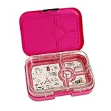 YUMBOX Leakproof Bento Lunch Box Container (Parisian Pink) for Kids and Adults with Glow-in-the-dark Stars!