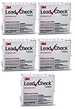 3M, 40 Swab 3M LEADCHECK Lead Tests with verification cards (5-8 packs) - Every swab is checked prior to being shipped for defects - 100% ready to use. LC-40S10C