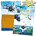 Game Party Invitations with Envelopes Party Invitations Cards Paper Video Game Birthday Party Supplies 20 Invitation & 20 Warm White Envelops Double Sided Printed Party Supplies