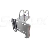 SeaLux Stanchion Rail Horizontal Mount Anchor Bracket/Holder for Rail 1" to 1-1//4" (L)
