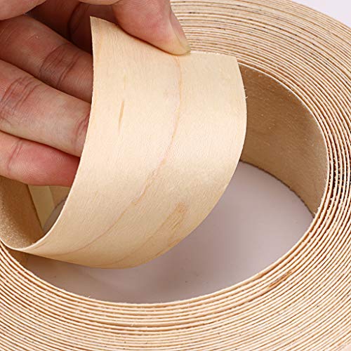 Skelang Maple 2" x 50' Roll Wood Veneer Edge Banding Preglued IronOn