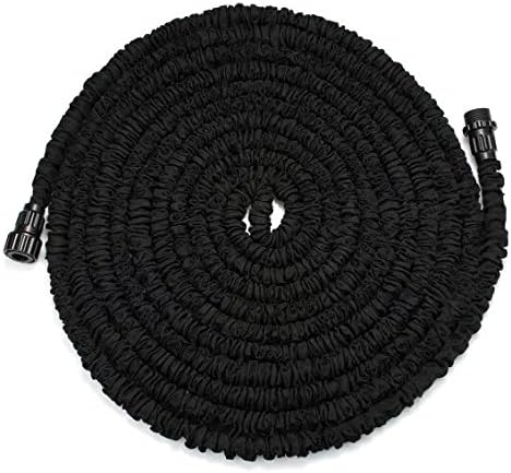 HNRLOY Expandable Garden Hose, 75ft Strongest Expanding Garden Hose with Triple Layer Latex Core &amp; Extra Strength Fabric Protection for All Your Watering Needs(Not Include Garden Hose Nozzle)