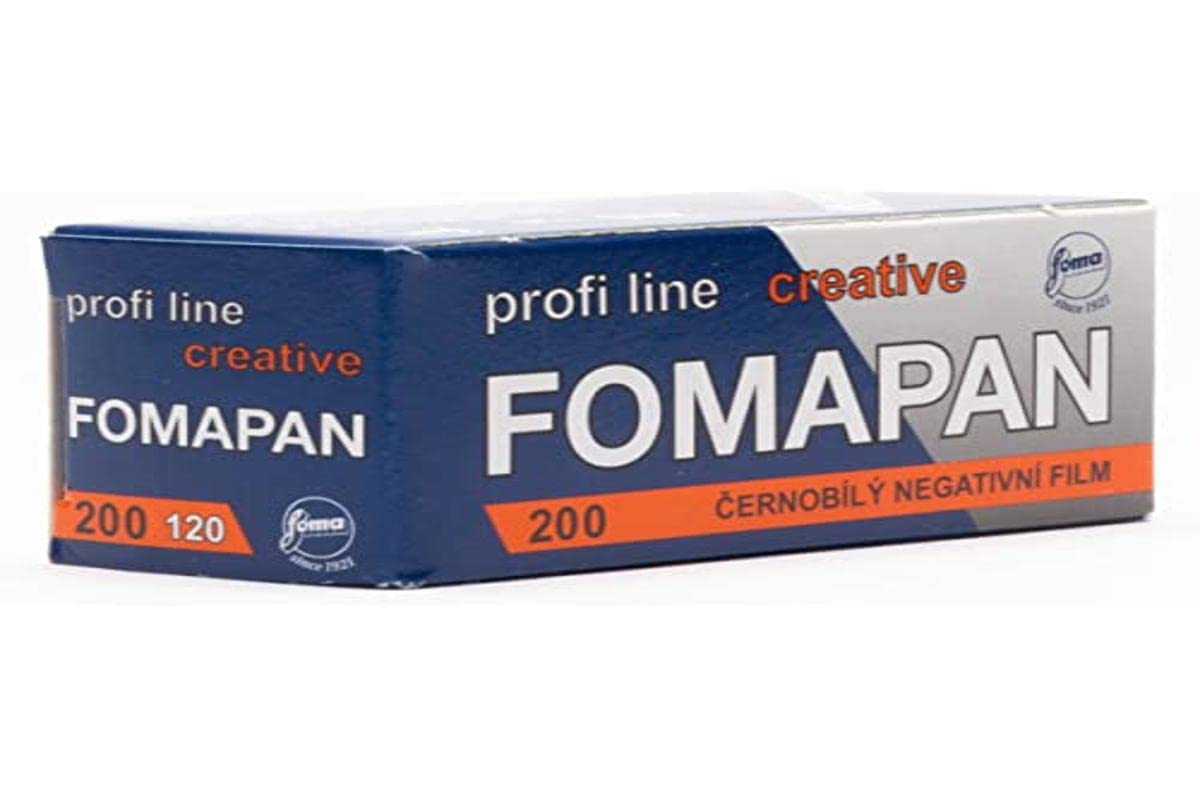Fomapan 200 asa Black and White 120 Roll Film