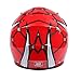 TCT-MT Helmets+Goggles & Gloves DOT Youth Motocross Helmet Goggles & Gloves Red Spider Net Dirt Bike ATV Motocross Helmet X-Large