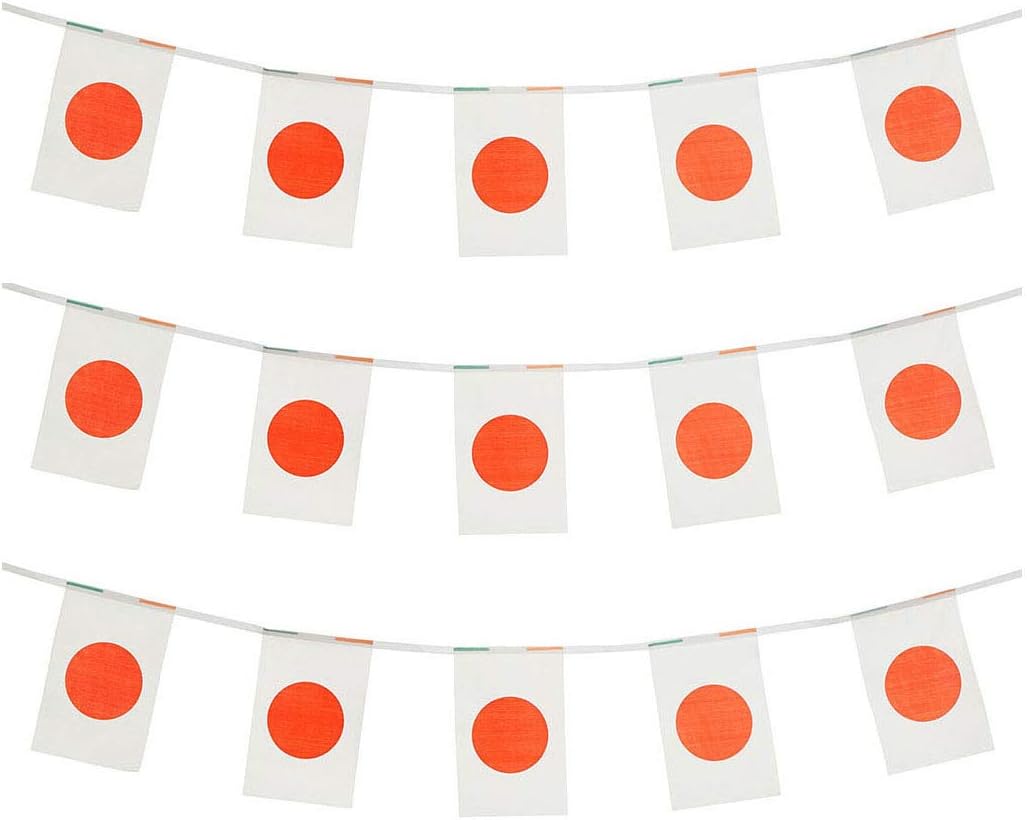 Flags - Japan Flags Japanese Small String Mini Flag Pennant Banner Decorations