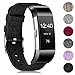 Humenn Bands Compatible with Fitbit Charge 2, Breathable Woven Fabric Quick Replacement Wristband Straps, Women Men