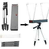 QKVCX High-Precision Shooting Speed Meter, Ballistic Slingshot Chronograph Bullet Bow Arrow Velocity Meter Measurement Tool with Tripod.