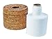 KOUBOO La Jolla Toilet Paper Roll Cover | Wicker Bathroom Decor | Freestanding Toilet Paper Storage, Basket with Lid, Bathroom Essentials, Decorative Tissue Holder, Honey Brown
