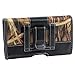 XXL SIZE Samsung Galaxy Note 5 / 4 /3 / 2 Camouflage Rugged Heavy Duty Horizontal Holster Pouch with Metal Belt Clip Case Cover (Fits Samsung Galaxy Note 5/ 4 /3 / 2 with OTTER BOX Defender / LIFEPROOF / Mophie Juice Pack Air/Plus Case On)