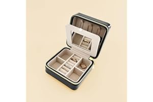 Brouk & Co Pearl Travel Jewelry Case (Black)