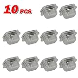 PartsSquare 10x Door Trim Panel Wood Trim Armrest Auto Body Retainer Fastener Rivet Clip Compatible with BMW 330xi 330i 328xi