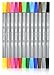 Dual Tip Fineliner Pens Brush Marker Set For Adult Coloring Books Drawing Sketching Writing Illustration