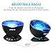 [Upgraded Model] Ecandy Remote Control Ocean Wave Projector,Aurora Night Light Projector with Build-in Speaker, Mood Light for Baby Nursery, Adults and Kids Bedroom, Living Room (Black)