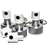 Classic Aluminum Cap Spray Paint Adapter Set 3ct Plus 5 NY Fat Caps