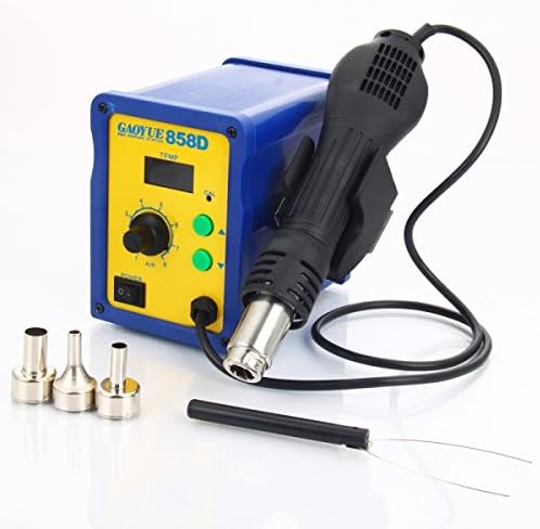2in1 858D 110V 700W Heat Gun SMD Rework Solder Soldering Station for Maintenance