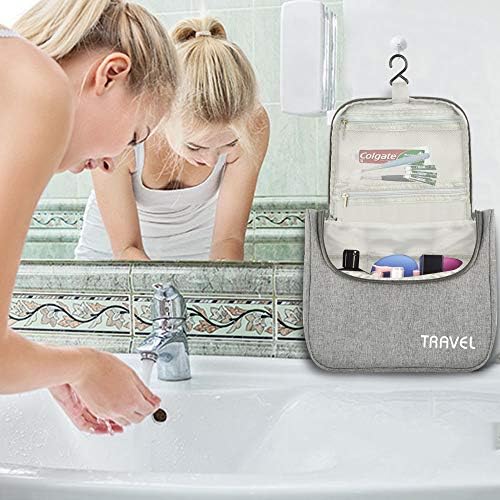 Lermende Toiletry Bag Portable Hanging Large Cosmetic Makeup Travel Accessories Organizer for Men & Women 3 Lermende Toiletry Bag Portable Hanging Large Cosmetic Makeup Travel Accessories Organizer for Men & Women