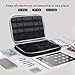 BUBM Double Layer Electronics Organizer, Travel Gadget Bag for Cables, Memory Cards, Flash Hard Drive and More, Fit for iPad or Tablet(up To 9.7