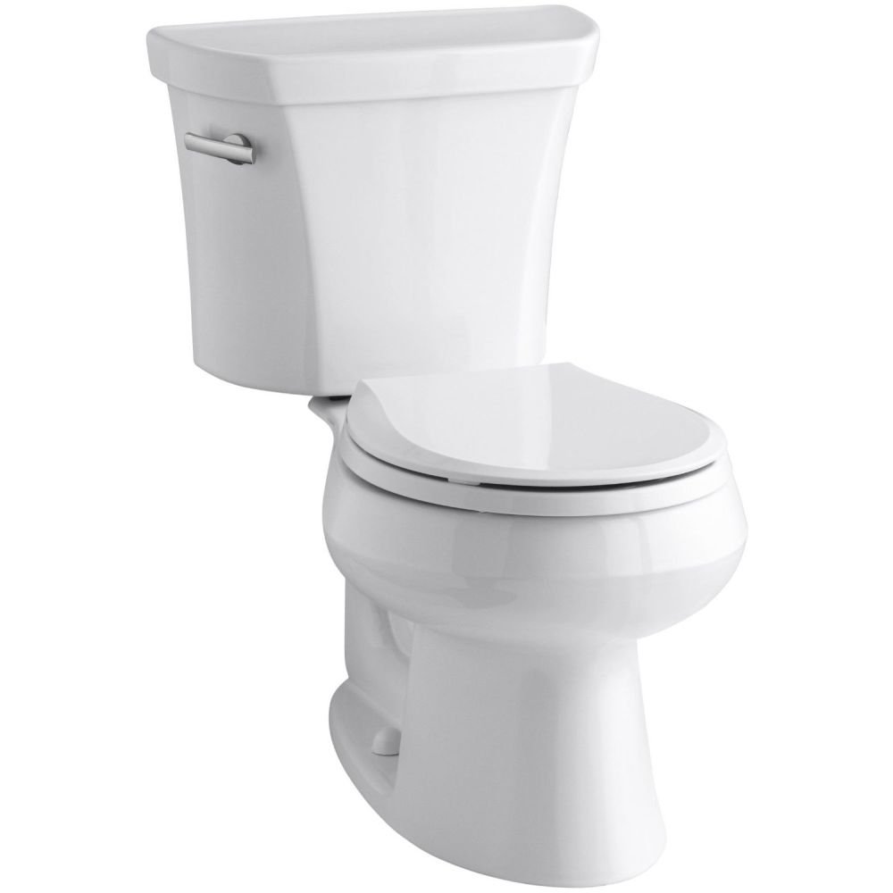 Photo 1 of ***ONLY THE BOWL***Kohler, 3997-0, 1.28 GPF Two-Piece Round Toilet with 12" Rough In from the Wellworth Collection, White