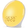 Wake Up Light Sunrise Alarm Clock for Kids, Heavy Sleepers, Bedroom, with Sunrise Simulation, Fall Asleep, Dual Alarms, FM Ra