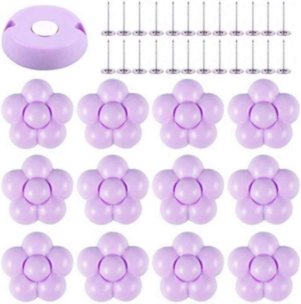 Bed Sheet Fastener Holder, Detachable Duvet Comforter Blanket Quilt Clips Fastener with Unlocker Prevents Comforters from Shifting, Duvet Holder Gripper Keep Corner in Place Curtain Drape Pin (blue)