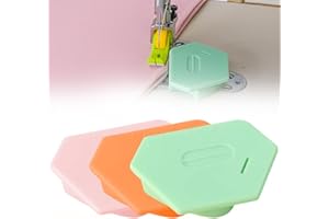 Runsgo Magnetic Seam Guide for Sewing Machine,2024 New Multi-Purpose Tool Polygonal Strong Magnetic Gauge,Polygonal Multifucntional Seam Guide Hemmer with Scale (Three Piece Set)