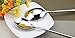 Korean Spoon,Stainless Steel Long Handle Soup Spoons,Long Tablespoon,Coffee Spoon,Silver,Pack of 5 (8.7x1.6 inches)