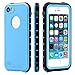 New Waterproof Shockproof Dirtproof Snowproof Protection Case Cover for Apple iPhone 5 Light Blue