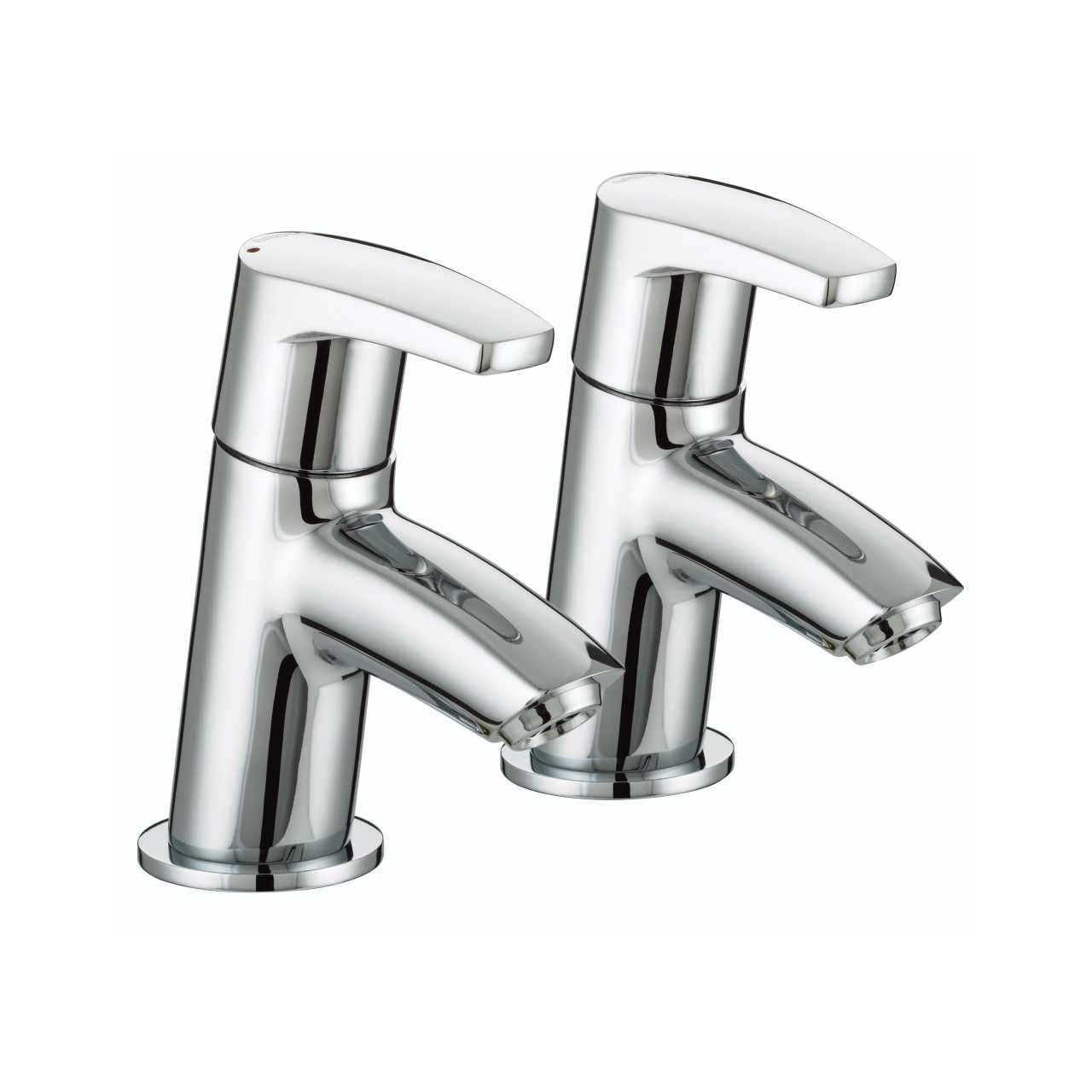 Bristan Orta Chrome Bath Taps - OR-3/4-C
