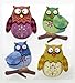 Jolee's Boutique Dimensional Stickers, Stitched Owls