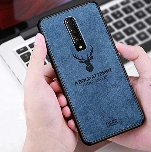 Mobistyle Deer Series - Soft Fabric Case with Anti Slip Grip and Camera Protection Hybrid Protective Back Case Cover for…