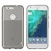 Google Pixel XL Case, Tauri [Scratch Resistant] Ultra Slim Thin Clear Flexible Soft TPU Protective Case Cover for Google Pixel XL - Smoke Black