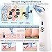 INDIE ZEN Blackhead Remover Vacuum - Easy To Use Pore Vacuum & Blackhead Remover With 4 Suction Heads For Skin Vacuum And Derma Suction - Home Use Microdermabrasion Machine And Comedone Extractor