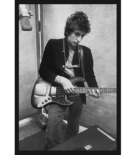 Amazon.com: BUY ART FOR LESS Officially Licensed Bob Dylan Black