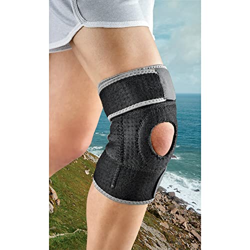 ACE Brand Adjustable Compression Knee Support, Moderate Support for Weak, Sore or Injured Joints, One Size Fits Most