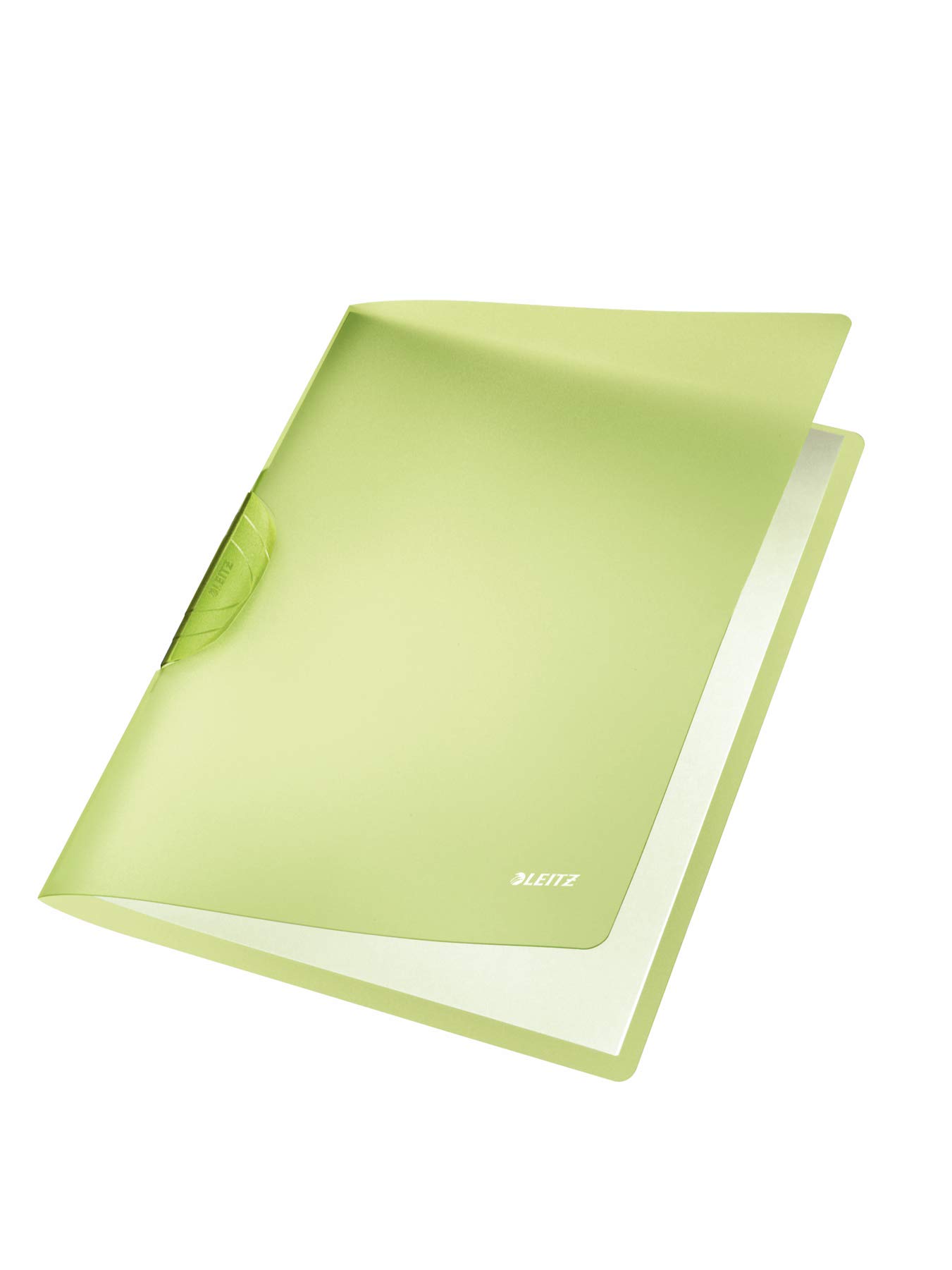Leitz A4 Presentation Folder with Clip - Green