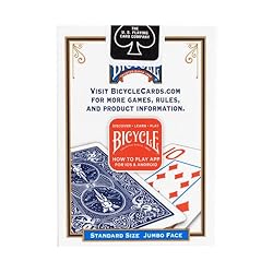 Bicycle Playing Cards, Jumbo Index, 12 Pack,Red