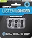 Comply Comfort Plus Tsx-200 Memory Foam Earphone Tips, Noise Reducing Replacement Earbud Tips, Secure Fit (Large, 3 Pairs), Black (29-20121-11)