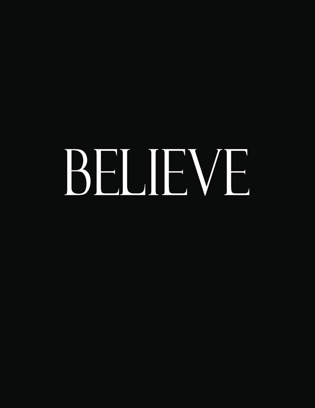Buy Believe Black And White Decorative Book To Stack Together On