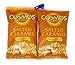 Cosmos Creations Premium Puffed Corn 2 Pack, Gluten Free, Non GMO Snack, Bonus One HG Grocery Bag Clip (Colors Vary) (Salted Caramel, 14 Ounce)