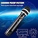 HOTEC 25 Channel UHF Handheld Wireless Microphone with Mini Portable Receiver 1/4