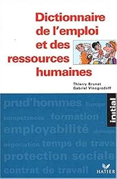 Dictionnaire de l'emploi et des ressources humaines