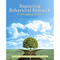 Beginning Behavioral Research: A Conceptual Primer (2-downloads) book cover Beginning Behavioral Research: A Conceptual Primer (2-downloads) book cover