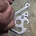 GOOTRADES EDC Multifunction Gadget Saw Bottle Opener Belt Six Angle Wrench Keychains