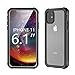 TOYSEA iPhone 11 Case, Built-in Screen Protector, Clear Full Body Rugged Clear Bumper Case Heavy Duty Protection, Shockproof Anti-Scratched Rugged Cover Case Protection 2019 (iPhone 11 XI (6.1 inch))