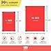 Golyte Pocket Picnic Blanket/Beach Blanket Mat Foldable Extra Large Oversized Compact Lightweight Sand Proof/Waterproof for 2 to 5 People with Sand Pockets 4 Corner Loops XL Red