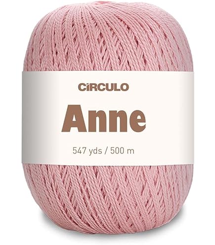 Fil à Crochet Anchor 100% Coton - Épaisseur 60 - 303 M / 20 G - Coton égyptien Mercerisé Brillant