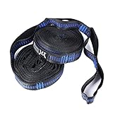 Honest Outfitters Hammock Straps, Hammock Tree Straps Set, Extra Long Lightweight Hammock Straps With Adjustable Loops, 118 Long x 1 Wide Inches