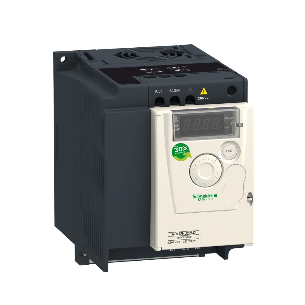 Best Price Square DRIVE, V/S, ATV12, 240V, 1.5KW, 1PH ATV12HU15M2 By SCHNEIDER ELECTRIC