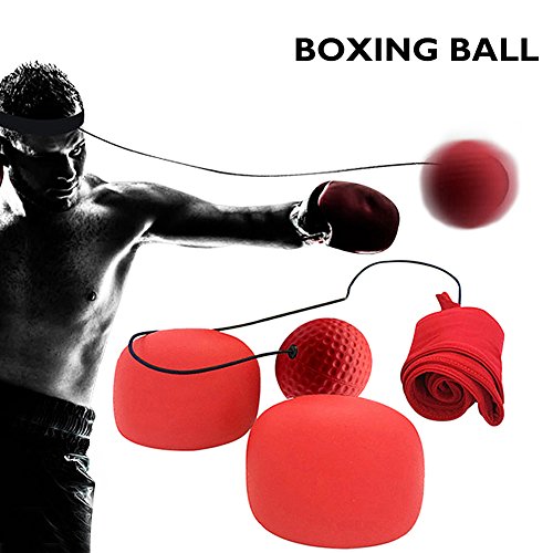 Angela&Alex Boxing Fight Ball, Reflex Ball Speed Reaction Train Equipment Fitness Accessories
